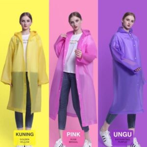 Bmw Jas Hujan Eva Terusan / Jas Hujan Plastik Full Warna Tebal Kualitas Import Untuk Dewasa Pria & Wanita