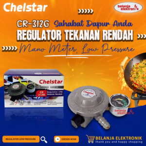 Regulator Gas Meter Tekanan Rendah Chelstar Cr-312G