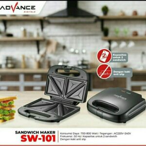 Sandwich Toaster Maker Pemanggang Roti Advance Sw-101