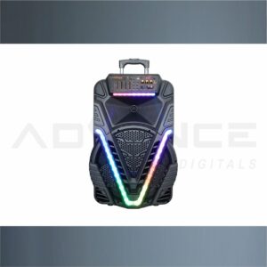 Advance Speaker Meeting Bluetooth K1507 Woofer 15 Inch - 2 Pcs Microphone Wireless
