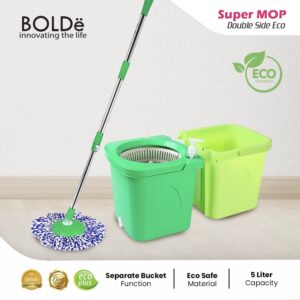 Bolde Super Mop Double Side Eco Alat Pel Lantai Otomatis