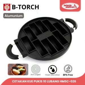 B-Torch Pancake Cetakan Kue Pukis Pancong 10 Lubang Hmsc-026