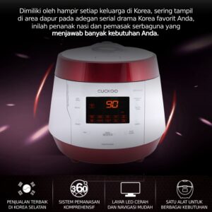 Cuckoo Rice Cooker All In One Pressure Cooker Presto Crp-Pk1000S No.1 In Korea