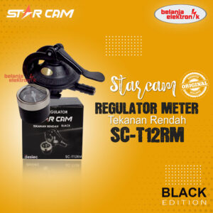 Regulator Gas Meter Tekanan Rendah Starcam Sc-T12Rm / Sc-23M Kepala Gas Lpg Anti Bocor 3 Kg / 12 Kg