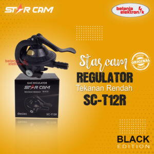 Regulator Gas Non Meter Auto Tekanan Rendah Starcam Sc-T12R / Sc-23S Kepala Gas Lpg Anti Bocor 3 Kg / 12 Kg