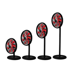 Welhome Wh-1687 Stand Fan 16’’ Inch Kipas Angin Berdiri 4In1 Wh 1687