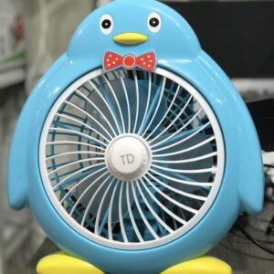 Kipas Angin Meja Desk Fan Karakter Penguin Welhome Wh-201P Pinguin